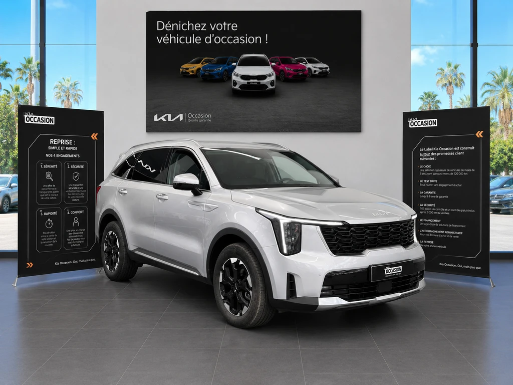KIA Sorento Sorento III - Ph2 - 2.2 CRDi Active 4x2 8 BVA 200ch 2024 occasion CASABLANCA - Kia Occasion - photo 3
