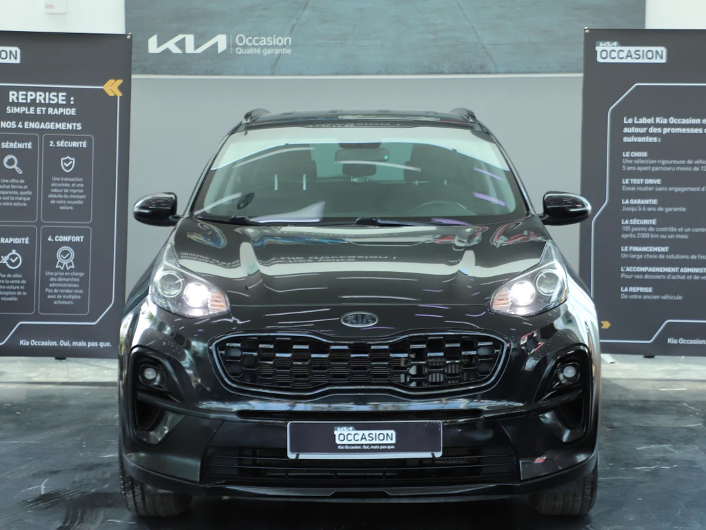 KIA Sportage Sportage IV - Ph2 - 1.6 CRDi Black Edition 4x2 BVM 136ch 2021 occasion CASABLANCA - Kia Occasion - photo 2