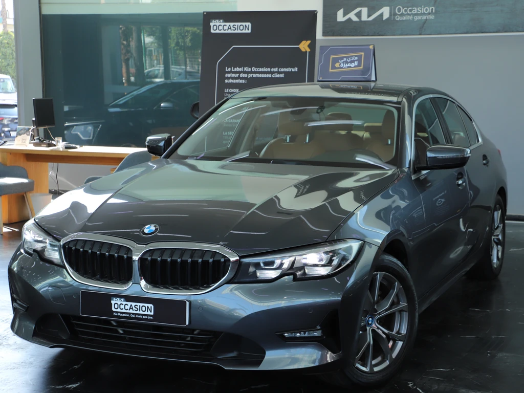 BMW Série 3 Série 3 VII - Ph1 - 318d Lounge BVA 150ch 2021 occasion CASABLANCA - Kia Occasion - photo 3
