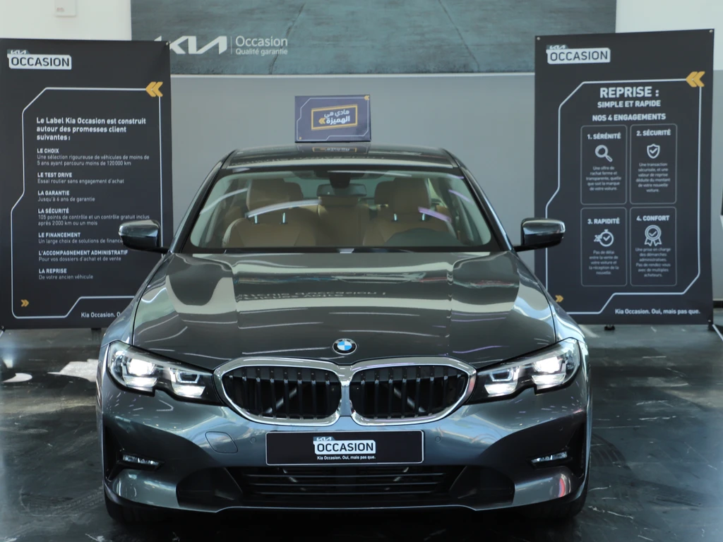 BMW Série 3 Série 3 VII - Ph1 - 318d Lounge BVA 150ch 2021 occasion CASABLANCA - Kia Occasion - photo 2